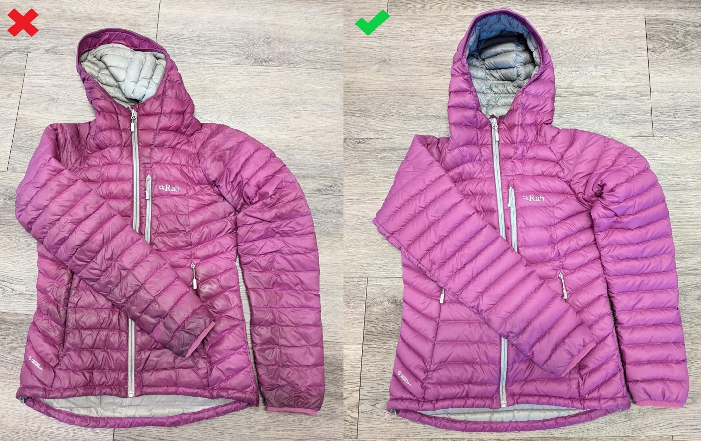 Wash cheap rab jacket