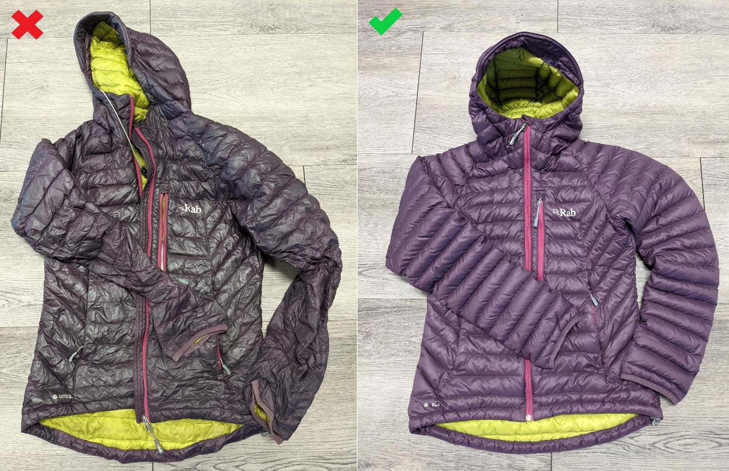 How to 2025 wash rab jacket